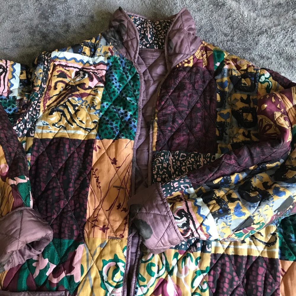 Blair reversible silk jacket